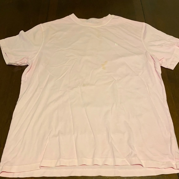 American Eagle Pink Shirt Few Stains on front - Picture 1 of 3